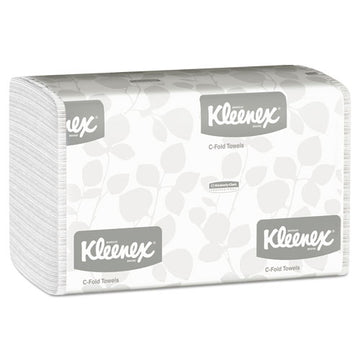 Kleenex® C-fold Paper Towels For Business, Absorbency Pockets, 10.13 X 13.15, White, 150-pack, 16 Packs-carton freeshipping - TVN Wholesale